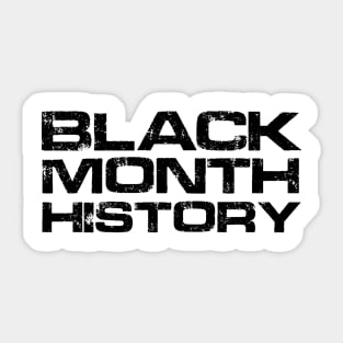 BLACK MONTH HISTORY Sticker